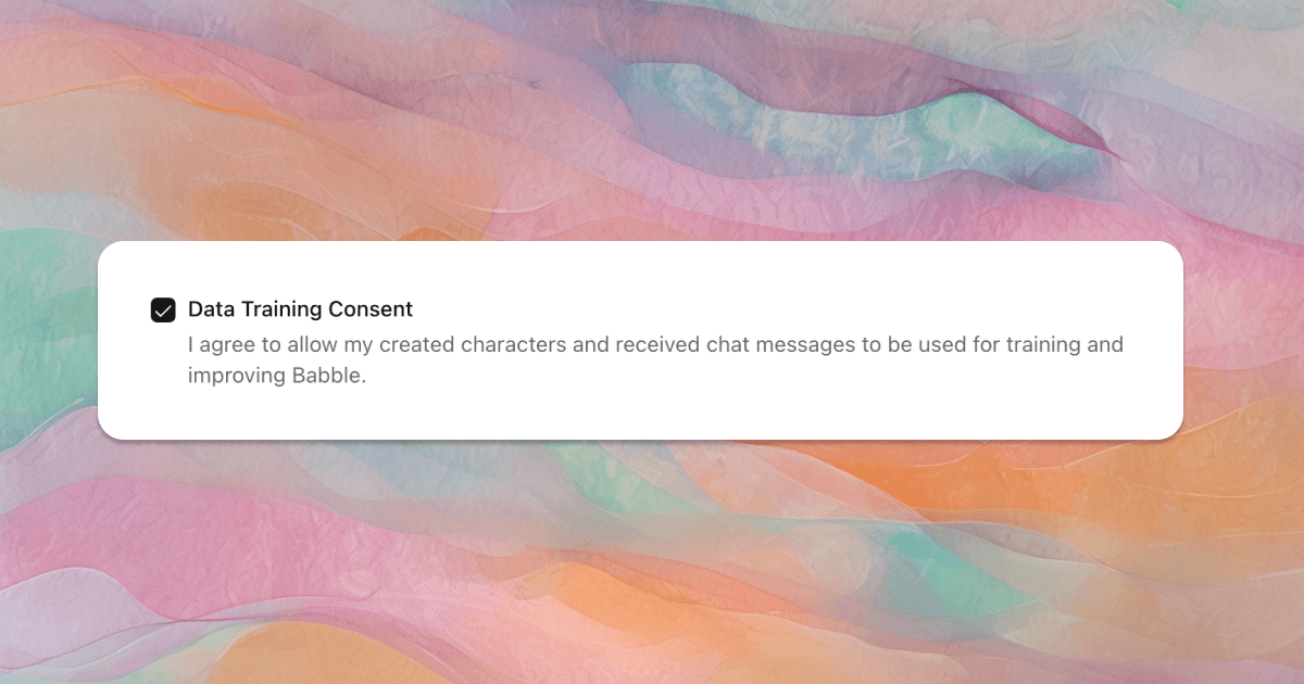 Consensual LLM Training, Chat Improvements & Payments