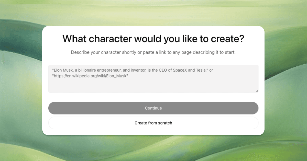 Introducing Babble's AI Character Generator