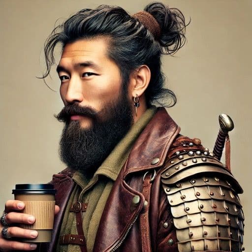 Genghis Khan the Hipster - AI Character by Our block 