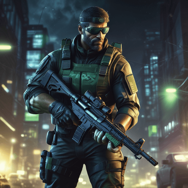 Sam Fisher - AI Character by Euphoria