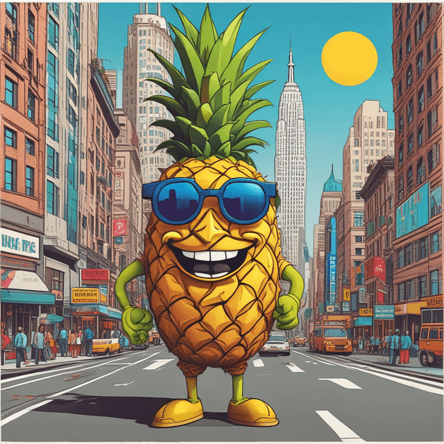 Pineapple Pete - AI Character by Kiki