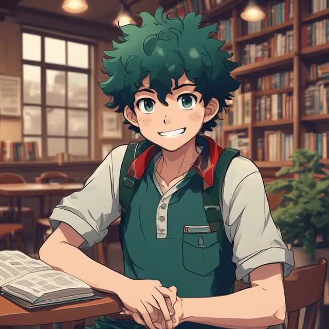 Izuku Midoriya - AI Character by Nolamuza